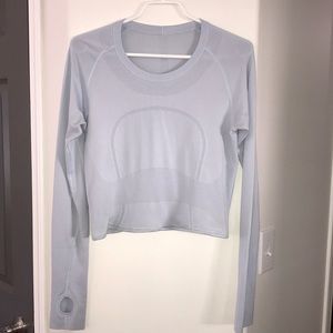 Lululemon (self cropped) long sleeve